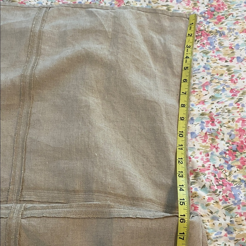 Garnet Hill 100% Linen Maxi Skirt Size10 - Picture 8 of 9